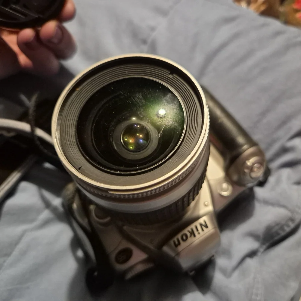 Nikon Silver and Black Digital Camera